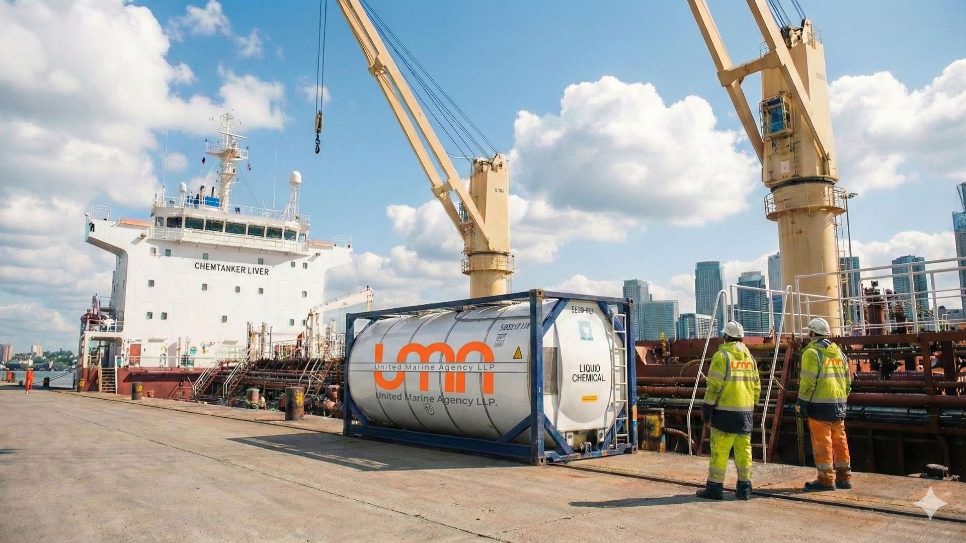 Image for the Our Vision section, showing a ship sailing towards the horizon.